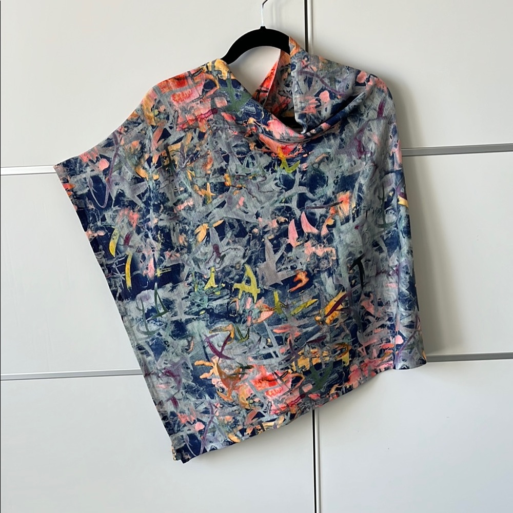 Soft Surroundings Multicolor Poncho
